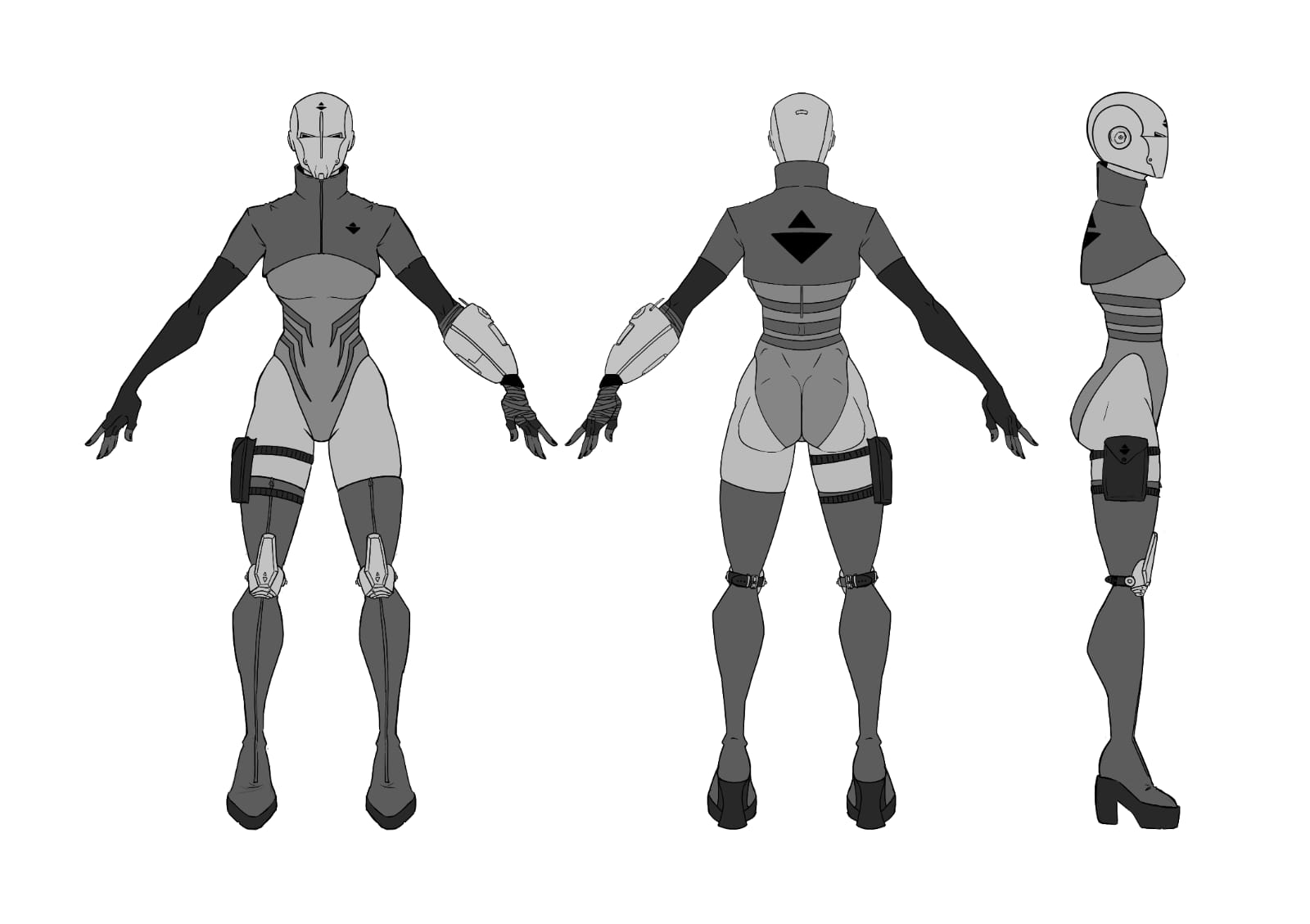 Model Sheet Turnaround