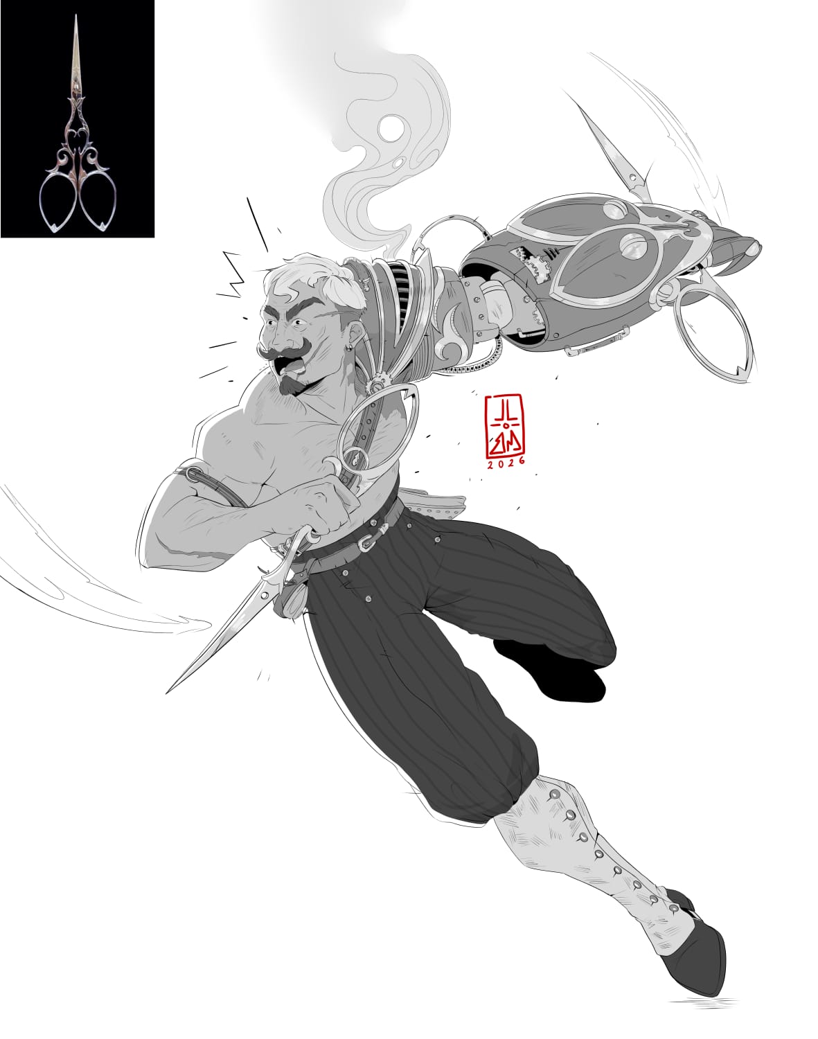 Character Sketch Detail